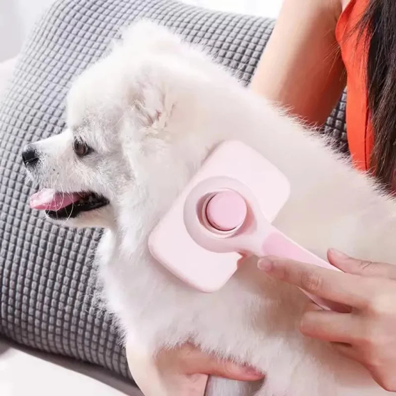 Dog & Cat Hair Remover Brush – Grooming, Massage & Shedding Tool