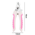 Pet Nail Clippers for Dogs & Cats – Professional Stainless Steel Grooming Tool with Safety Guard
