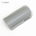 Cat Corner Massage Brush – Self-Cleaning Wall Grooming & Hair Removal Tool