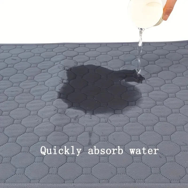 Washable Dog Urine Pad – Reusable Anti-Slip Puppy Training & Pet Bed Mat