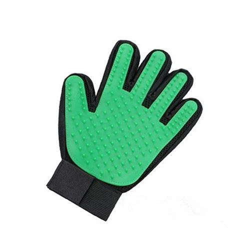 Pet Grooming Glove – Deshedding Hair Brush for Dogs & Cats