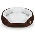 Cashmere Dog Bed for Large Dogs | Plush Warming Pet Sofa & Cat Nest